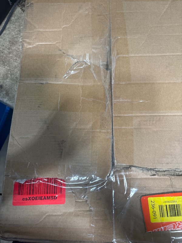 Photo 1 of (missing 1x bowl) Spacnom Elevated Dog Bowls for Large Dogs, Raised Dog Bowl Stand with Two X-Large Stainless Steel Bowls for Dogs, 3.5L Capacity, Rustic Walnut