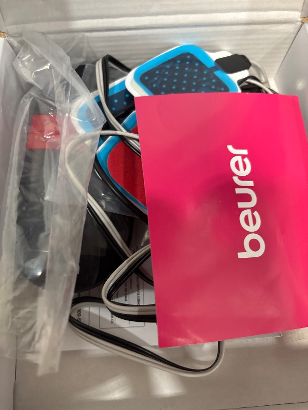 View 3 of ***MISSING PARTS***
Beurer EM59 Digital 3-in-1 TENS Unit, EMS & Heat Therapy for Pain Relief & Relaxation, Muscle Stimulator with 2 Adjustable Channels, 64 Applications, Timer Function