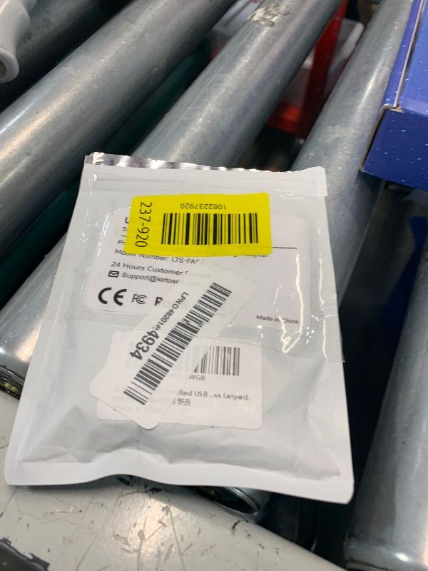 Photo 1 of (only 2)***PARTS ONLY***MFi Certified USB C to Lightning Adapter 4-Pack, 27W Fast Charging & Data Sync, Lightning to USB Type C Cable Adapter Compatible with iPhone 14/13/12/Pro/Max, iPad, AirPods, with Anti-Loss Lanyard