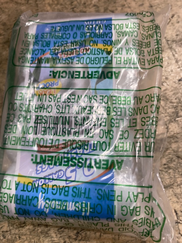 Photo 1 of 0.5 Gallon 250 pcs Mini Clear Trash Bags, Tiny Strong Garbage Bags,Small Plastic Bags for Desktop Trash Bin, Tiny Bathroom Trash Can Bin Liners,Mini Bags for Waste Basket Liner,Fit 2 Liters-Clear