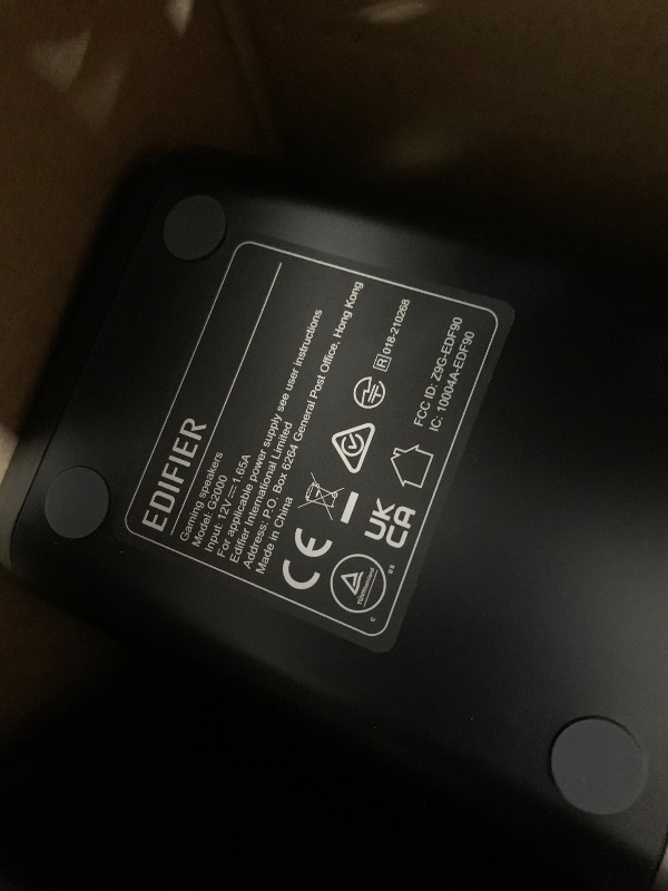 Photo 1 of (USED) difier G2000 32W PC Gaming Computer Speakers for Laptop Mac Desktop Computer Woofer Speakers Bluetooth USB 3.5mm AUX Inputs RGB Lights Multimedia Speakers Black