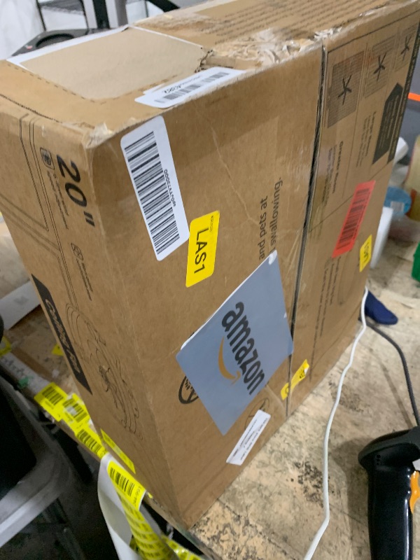 Photo 1 of ****************FOR PARTS ONLY****************
LEDIARY Ceiling Fans with Lights and Remote, 20'' Low Profile Ceiling Fan with Light, 3000-6000K Dimmable Fandelier LED Fan Light, 6 Wind Speeds, Black Modern Flush Mount Ceiling Fan for Bedroom