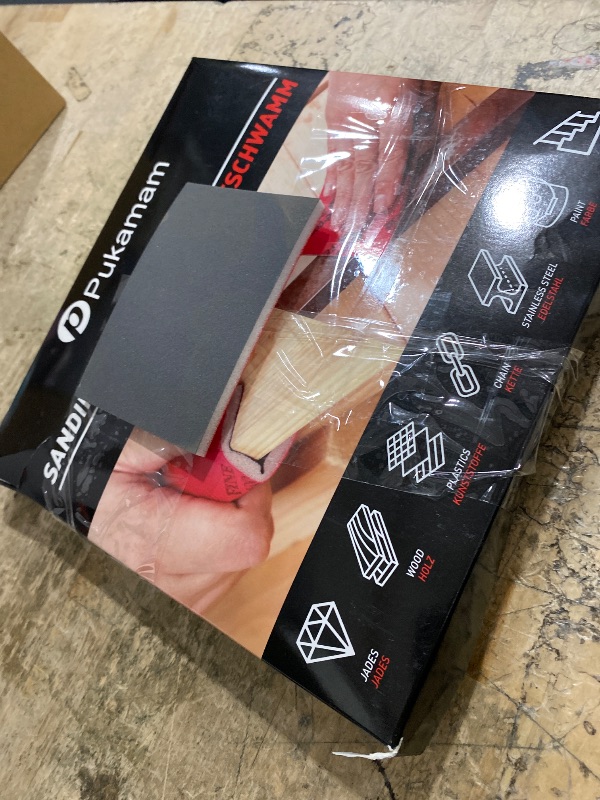 Photo 1 of 24 Pcs Sanding Sponge 80-3000 Grit Sandpaper Assortment, Washable & Reusable Sanding Blocks for Wood, Metal, Drywall, Glazing, Wet Dry Sandpaper for Smooth Finishing