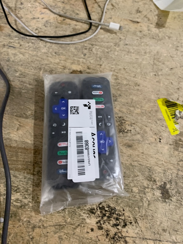 Photo 1 of (Pack of 2) Replacement Remote Control Only for Roku TV, Compatible for TCL Roku/Hisense Roku/Onn Roku/Sharp Roku/Element Roku/Westinghouse Roku/Philips Roku Smart TVs (Not for Roku Stick and Box)