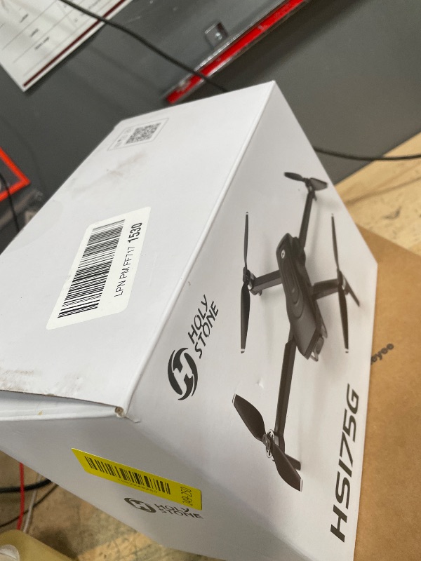 Photo 1 of ***MISSING PARTS***
Holy Stone HS175G GPS Drone With 4K EIS Camera For Adults, 249g Foldable RC Quadcopter With Auto Return, Follow Me, 60 Mins Flight Time, Battery Fast Charge, Headless Mode, Upgraded HS175D