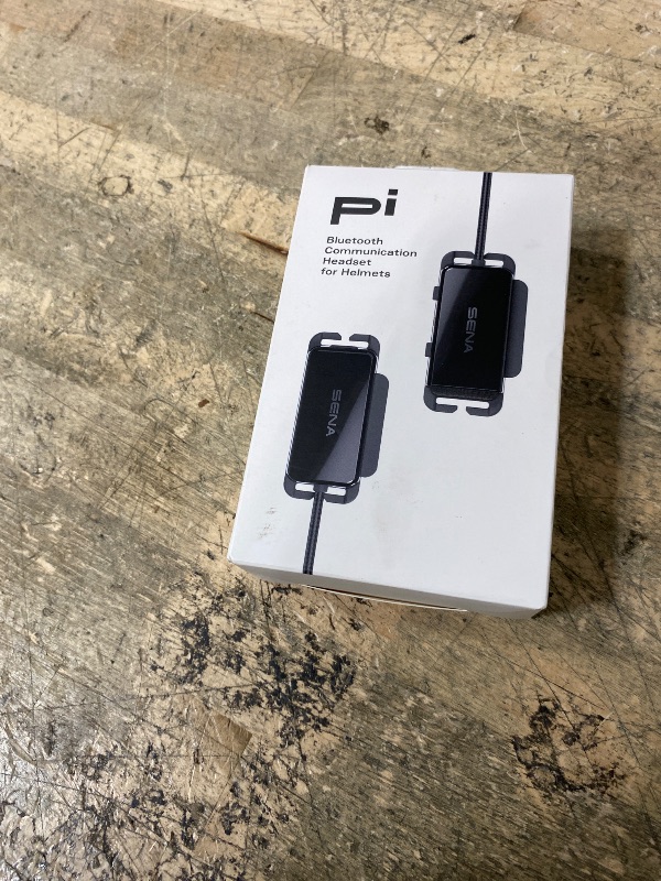 Photo 1 of ***FOR PARTS ONLY/ NON-FUNCTIONAL*** Sena pi, Universal Bluetooth Intercom Headset, Fits Most Cycling and Multi-Sport Helmets
