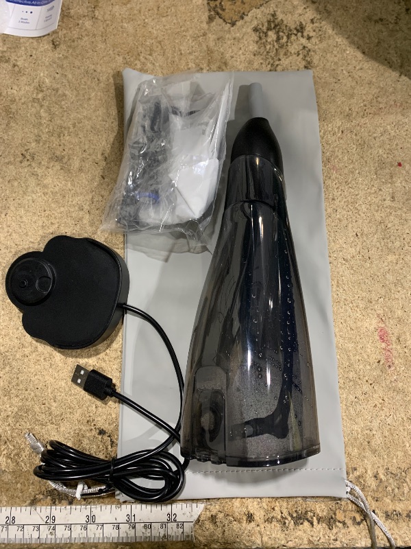 Photo 1 of **NON FUNCTIONAL**OILSAO Electric Toothbrush with Water Flosser, 3 Sonic Modes, 5 Flossing Speeds with 3 Brushes + 1 Nozzle, Portable Flossing Toothbrush Combo for Adults Teeth Cleaning Kit for Plaque Removal,Black