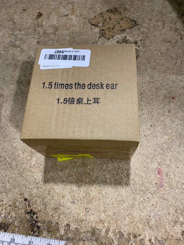 Photo 1 of 1.5 Times Human Ear Anatomy Model with Base - Professional PVC Outer Middle Inner Ear Structure Simulation Model for Teaching Demonstration