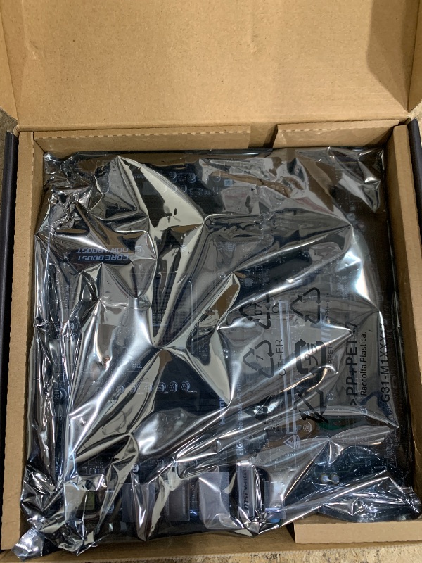 Photo 1 of (sold as parts)MSI PRO B550M-VC WiFi ProSeries Motherboard (AMD Ryzen 5000 Series, AM4, DDR4, PCIe 4.0, SATA 6Gb/s, M.2, USB 3.2 Gen 2, HDMI/DP, Wi-Fi 6E, Bluetooth 5.2, mATX)