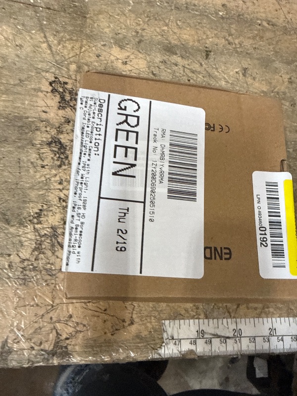 Photo 1 of [Dual-Lens] Endoscope Camera with Light, 1920P HD Borescope with 8+1 Adjustable LED Lights, IP67 Waterproof 16.5FT Semi-Rigid Snake Cord Inspection Camera for iPhone, iPad and Android Phone (Type C)