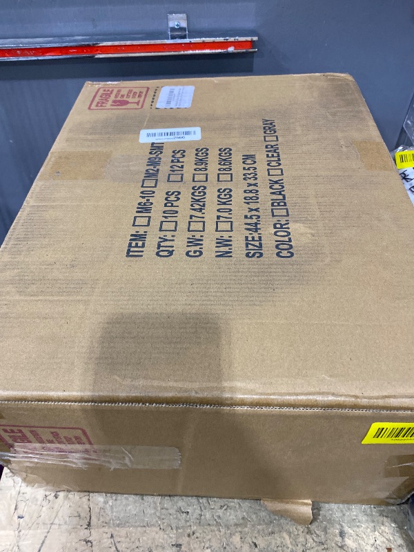 Photo 1 of 10 Pack Large Shoe Boxes Clear Plastic Stackable,Shoe Storage Organizer with Lids,Shoe Rack for Closet,Shoe Organizer and Shoe Containers for Sneaker Storage, Shoe Display Case Fit up to US Size 13