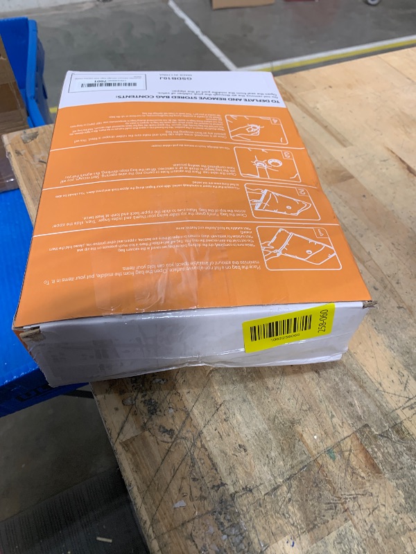 Photo 1 of 10 Jumbo Vacuum Storage Bags with Electric Pump, Space Saver Bag for Clothes, Mattress, Blanket, Duvets, Pillows, Comforters, Travel