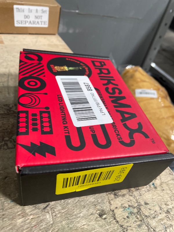 Photo 1 of **UNKNOWN MISSING ASSEMBLY PIECES** BRIKSMAX Led Lighting Kit for Architecture Statue of Liberty- Compatible with Lego 21042 Building Blocks Model- Not Include The Lego Set