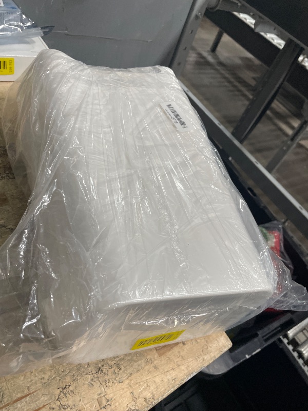 Photo 1 of *Plastic is bent* N. NETDOT 3 Pack 3 Gallon Small Trash Can with Lid, Bathroom Garbage Can with Pop-Up Lid, Waste Basket for Bathroom, Kitchen, Bedroom, Powder Room, Craft Room, Office, College (Off White)