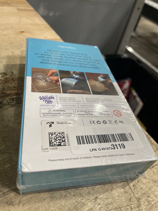 Photo 1 of *NEW, UNOPENED* EtchMate Engraving Pen for Metal, Wood, Glass, Plastic & All Materials - Cool Easter Gift Ideas - Engraver Pen Tool - Teen Boy Gifts - Unique Gifts for Women, Teenage Girl - Craft Kits for Adults