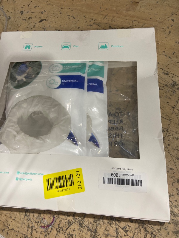 Photo 1 of [30 Counts] Disposable Potty Liners Compatible with OXO Tot 2-in-1 Go Potty, Potty Refill Bags for Toddler Travel, Universal Potty Bags Fit Most Potty Chairs and Travel Potty