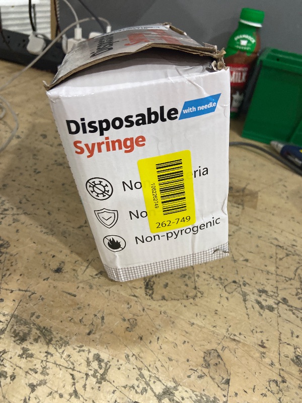 Photo 1 of 0.5ML Syringe, Lab Supplies Syringes 31G 5/16 Inch, Individually Wrapped, Pack of 100