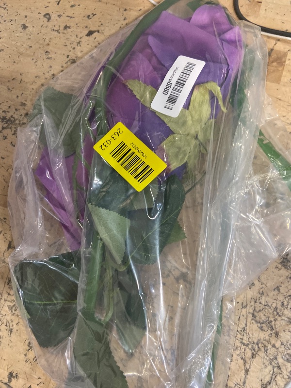 Photo 1 of 1 PCS 42-inch Giant Rose Large Decorative Flower, Wedding Window Display Background Decoration Rose, Valentine's Day (Lilac)