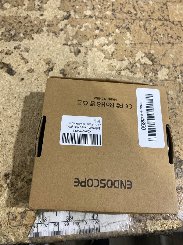 Photo 1 of [Dual-Lens] Endoscope Camera with Light, 1920P HD Borescope with 8+1 Adjustable LED Lights, IP67 Waterproof 16.5FT Semi-Rigid Snake Cord Inspection Camera for iPhone, iPad and Android Phone (Type C)