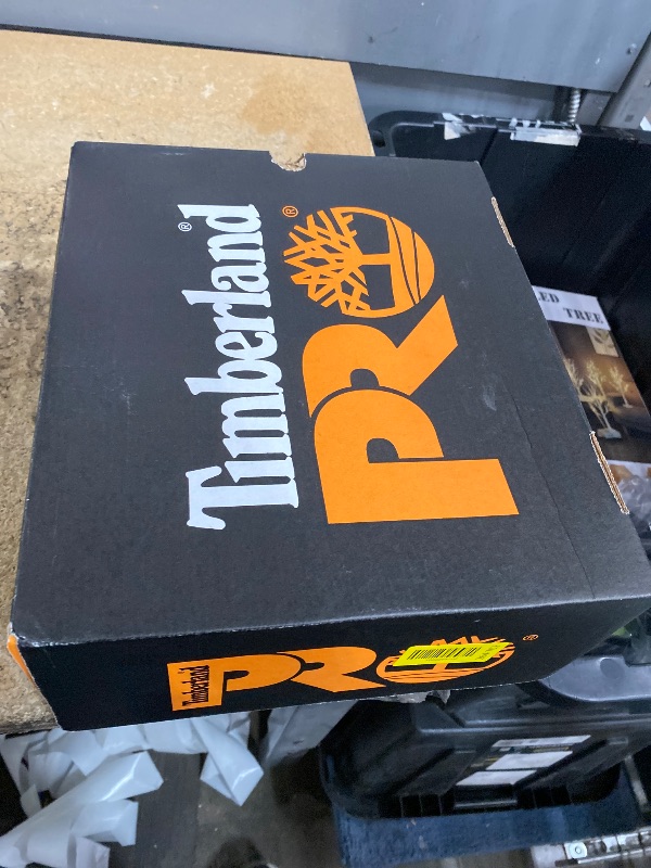 Photo 1 of Timberland PRO Men's Direct Attach 6 Inch Steel Safety Toe Insulated Waterproof Industrial Work Boot, Black-2024, 10.5 M