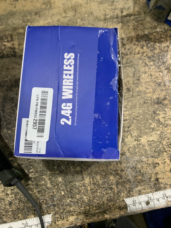 Photo 1 of ***MISSING PARTS***
*MISSING ACCESSORIES* ONLY GAME STICK AND 2 CONTROLLERS* 2026 New Wireless Retro Game Console, 23 Emulators and 40000+Games, Plug and Play 4K HDMI TV Game Stick, with Dual 2.4G Wireless Controllers (White)