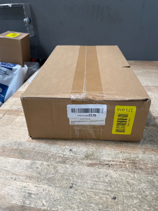 Photo 1 of [10-Pack] PLUMBINGMASTER Faucet Hose,Faucet Supply Lines (3/8" Comp x 1/2" FIP), Certified Safe Supply Lines for Bathroom Faucet (16 inch)