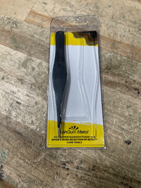 Photo 1 of *ONLY 1* Super Sharp Pointed Tweezers Precision Fine Point Tip Ingrown Hair Removal Kit - Extra Thin Stainless Facial Hair Remover for Face