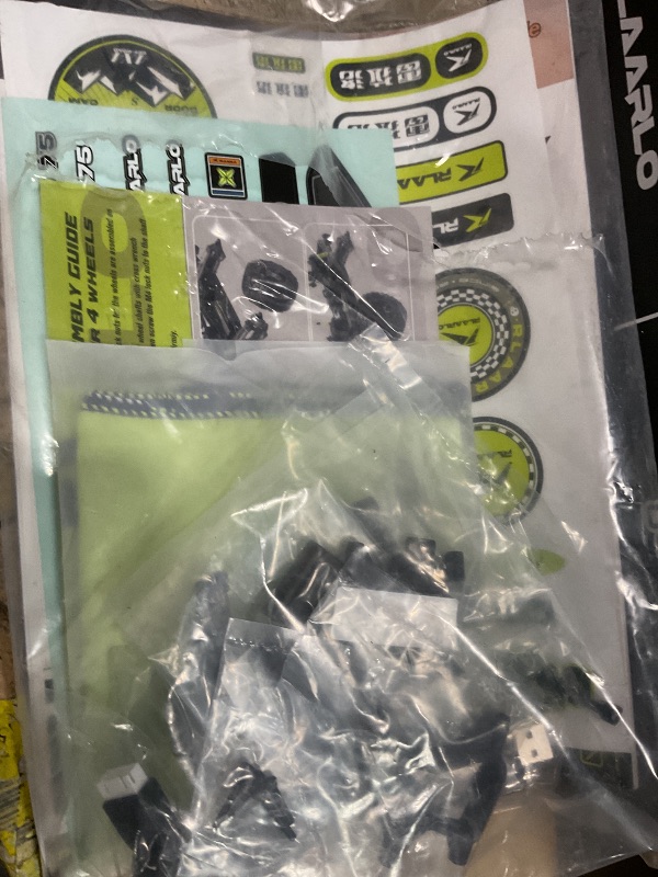 Photo 1 of ** heavily used item sold for parts only *** AMORIL 1/10 RTR Brushless Fast RC Cars for Adults,Max 50mph Hobby Electric Off-Road Monster Truck,Waterproof High Speed RC Car 4WD Remote Control Car with 3S Lipo,Green