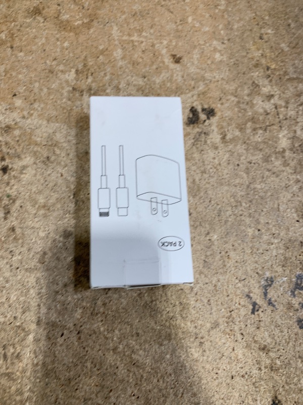 Photo 1 of [Apple MFi Certified] Fast iPhone Charger,2Pack 20W USB C Wall Charger Block i Phone Charge Plug + Lightning Quick Charging Cable Cord for Apple iPhone 14/Pro/Pro Max/Plus/13/12/11/XS/XR/X/SE2022/iPad