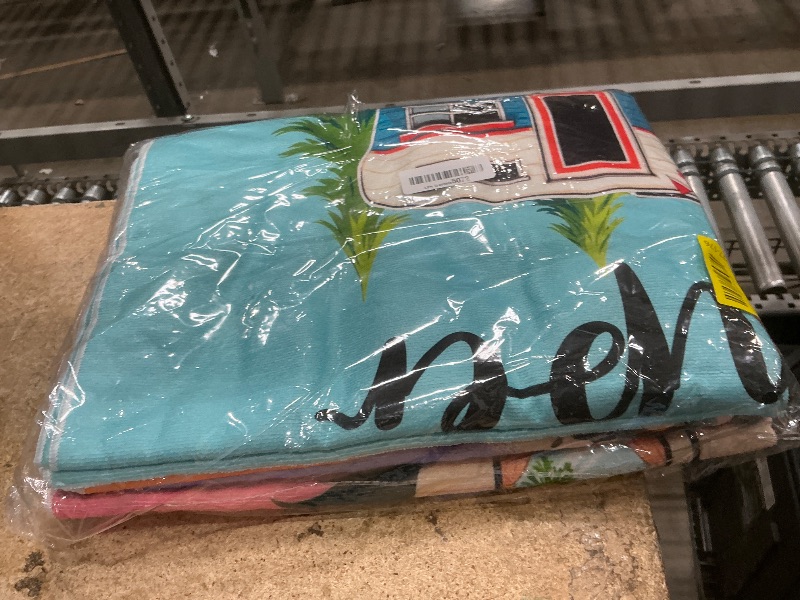 Photo 1 of  Towels for Bathroom, Beach Towel, Microfiber Lightweight Beach Towels Oversized, Towel Accessories for Home Gym Bath 32x71 IN, Camping Gifts for Campers, Camping Accessories RV Must Have