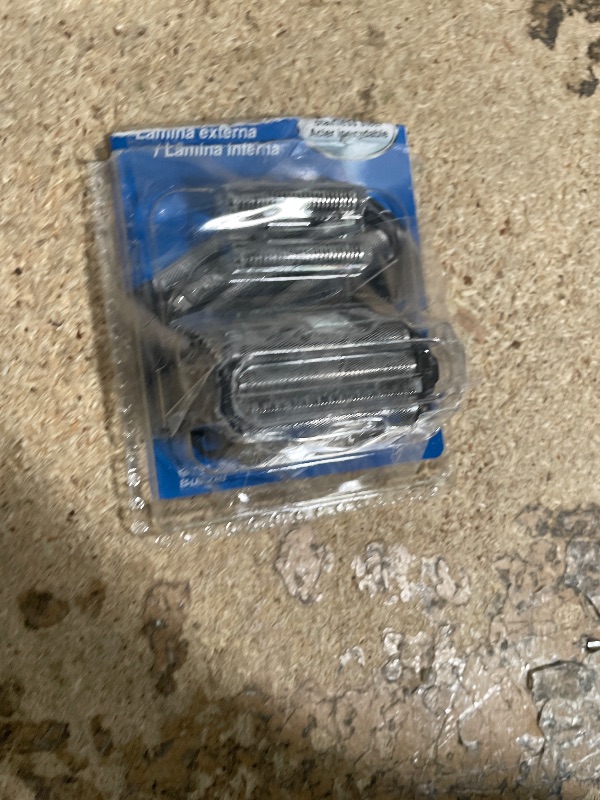 Photo 1 of **PARTIAL SET/ MISSING SMALLER PIECES** Panasonic Shaver Replacement Outer Foil and Inner Blade Set WES9025PC, Compatible with ARC4 4-Blade Shaver ES-LA63AA, ES-LA63-S