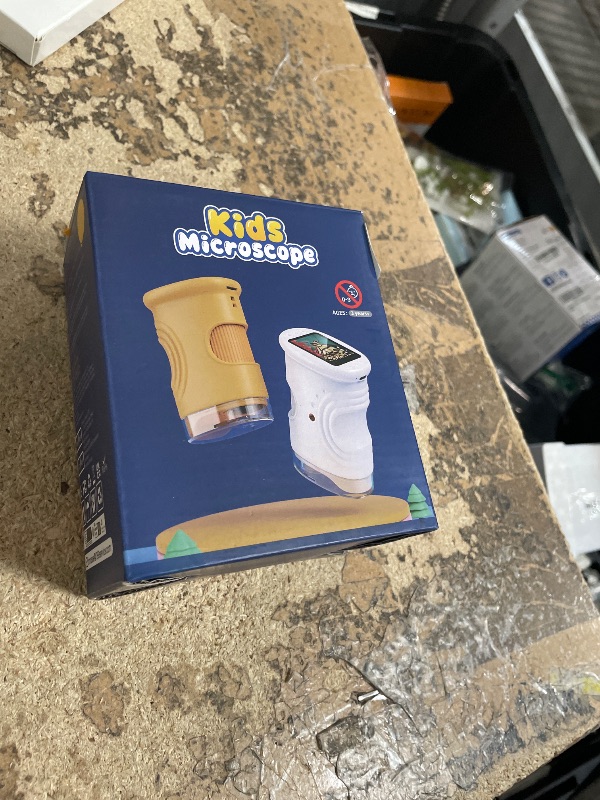 Photo 1 of 1000X Handheld Digital Microscope for Kids: Pocket Microscope with 2.0" IPS Screen - STEM Toys Birthday Gifts for Girls Boys Child - Portable Edu Science Kits Toddler Age 3-6 6-12