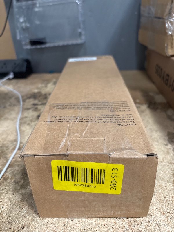 Photo 1 of 10Ft Long Surge Protector Power Strip - Extension Cord with Multiple Outlets, 5 Widely Outlets 3 USB Charging Ports, Flat Plug Overload Surge Protection, Wall Mount for Home, Office ETL Listed, 2 Pack