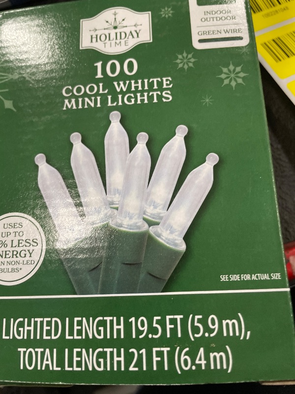 Photo 1 of 100 cool white lights mini lights