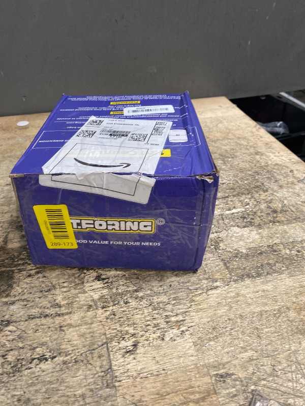 Photo 1 of *ONLY 4 ROLLS* T.FORING 15 Gallon Trash Compactor Bags with Drawstring - 120 Count Heavy Duty 1.7 Mil Garbage Bags 56 Liter Tall Kitchen Bin Liners Unscented White for Home Yard Lawn