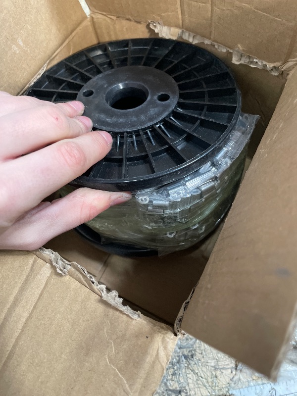 Photo 1 of 1/16 Wire Rope, 1000FT 304 Stainless Steel Cable with 300Pcs Crimp Sleeves, Aircraft Grade, 7x7 Strand, 368lbs Breaking Strength, for Garden Trellis, Clothesline, Railing,Trellis