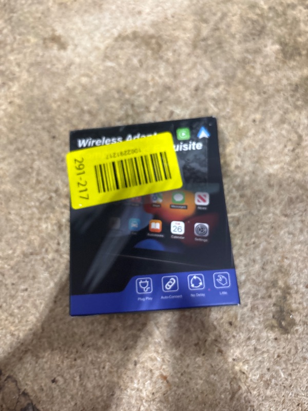 Photo 1 of 2026 Aimoon Mini Wireless CarPlay Adapter Upgrade Wired to Wireless for CarPlay & Android Auto Plug and Play Fast Auto-Reconnect Stable Control Zero Delay Car Play for iPhone iOS 10+ Android 11+