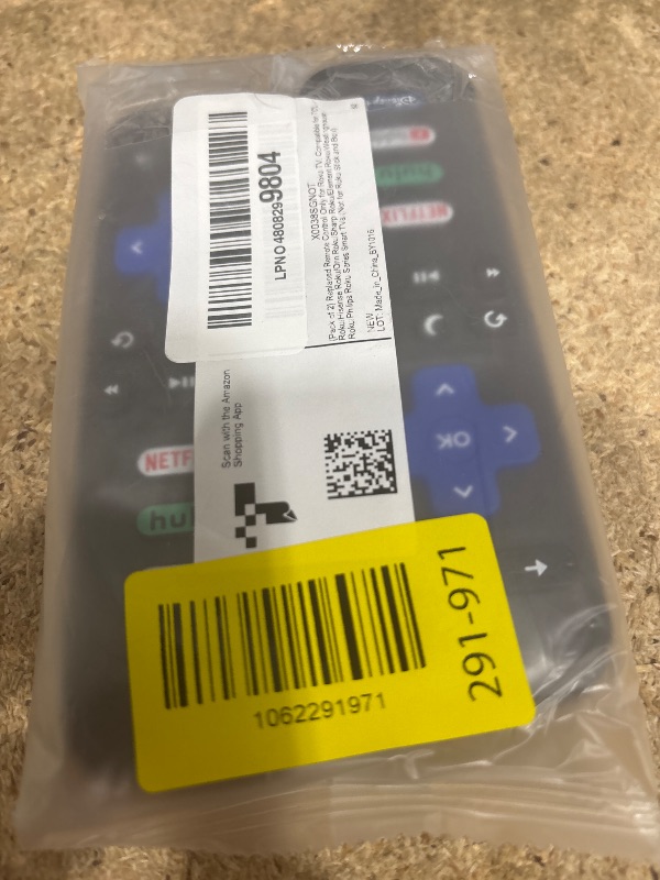 Photo 1 of (Pack of 2) Replacement Remote Control Only for Roku TV, Compatible for TCL Roku/Hisense Roku/Onn Roku/Sharp Roku/Element Roku/Westinghouse Roku/Philips Roku Smart TVs (Not for Roku Stick and Box)