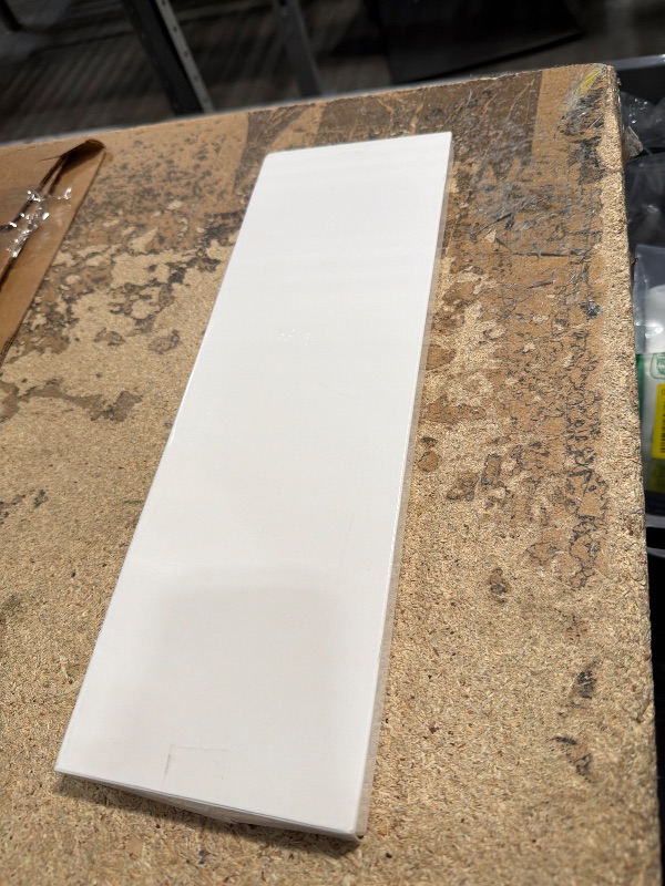 Photo 1 of 10 Pack BESTTEN Decorator Screwless Outlet Wall Plate, USWP4 Glossy Off White, 1 Gang Switch Cover, H4.69” x W2.91”