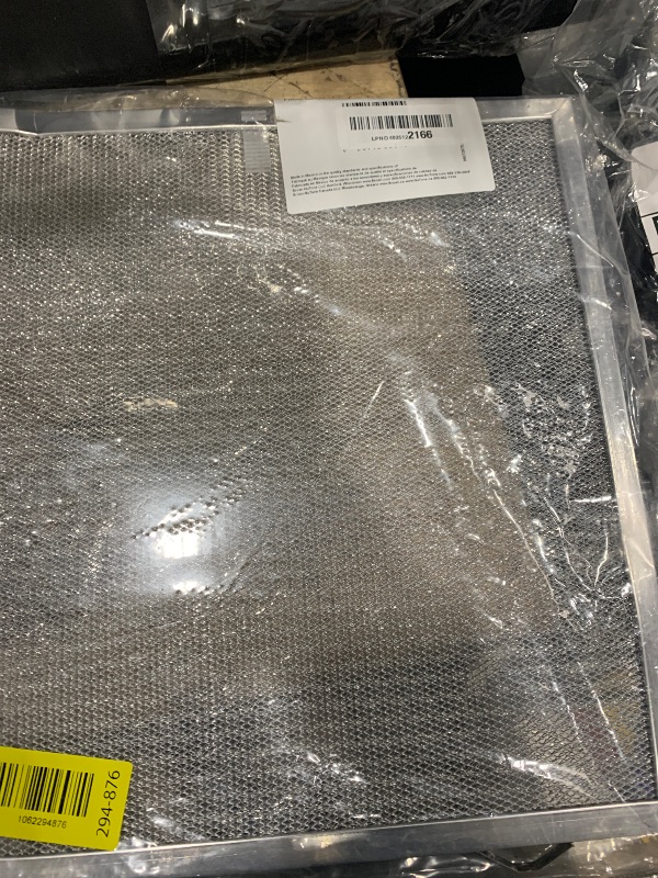 Photo 1 of **MINOR DAMAGE (BENT)** Broan-NuTone Replacement Open Mesh Aluminum Grease Filter (A0) for Single Filter Range Hood Models