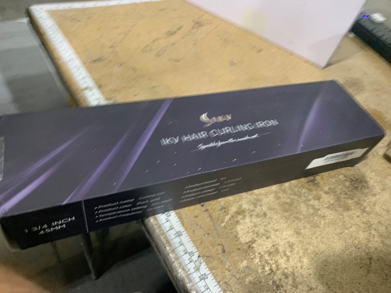 Photo 1 of 1 3/4 Inch Extra Long Barrel Curling Iron, 1.75 Large Barrel for Long Hair Ceramic Tourmaline