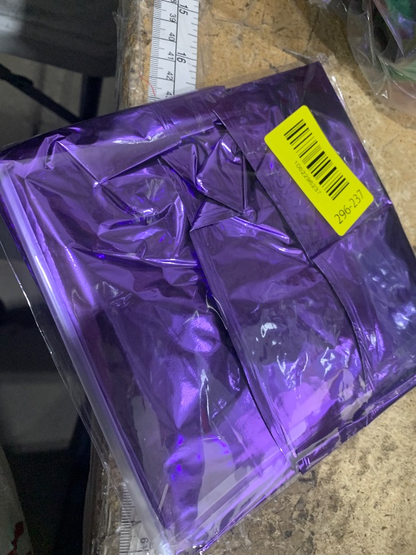 Photo 1 of 12 Balloon - Purple Birthday Number Balloons, 40 Inch Large Foil Balloons for Men Women Boys Girls Purple Themed Birthday Decorations