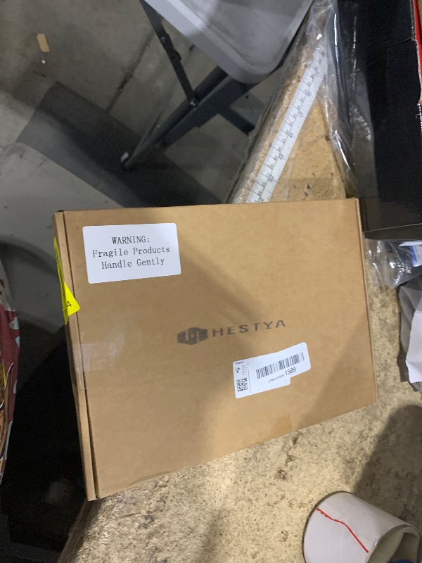 Photo 1 of 2 Pieces, 9.8 Inches Clear Acrylic Easels Display Stands/Plate Stands for Display Photos Holder Picture Frames or Other Items at Weddings, Birthdays, Home Decoration, Tables