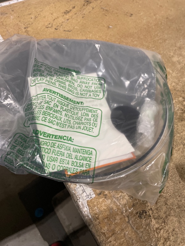 Photo 1 of 2 in 1, Glass Microwave Splatter Cover for Food & Microwave Place Mat, Plate Splatter Guard Lid with Easy Grip Silicone Handle Knob, Borosilicate Glass with Vent Hole, Food Grade, No Plastic, 10in