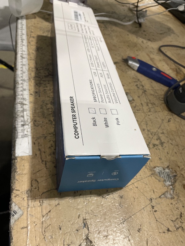 View 2 of LENRUE G11 Computer Speakers for Desktop, Touch Lights PC Speakers with Surge Clear Sound, USB C/USB Powered for Computer Desktop PC Laptop Monitor