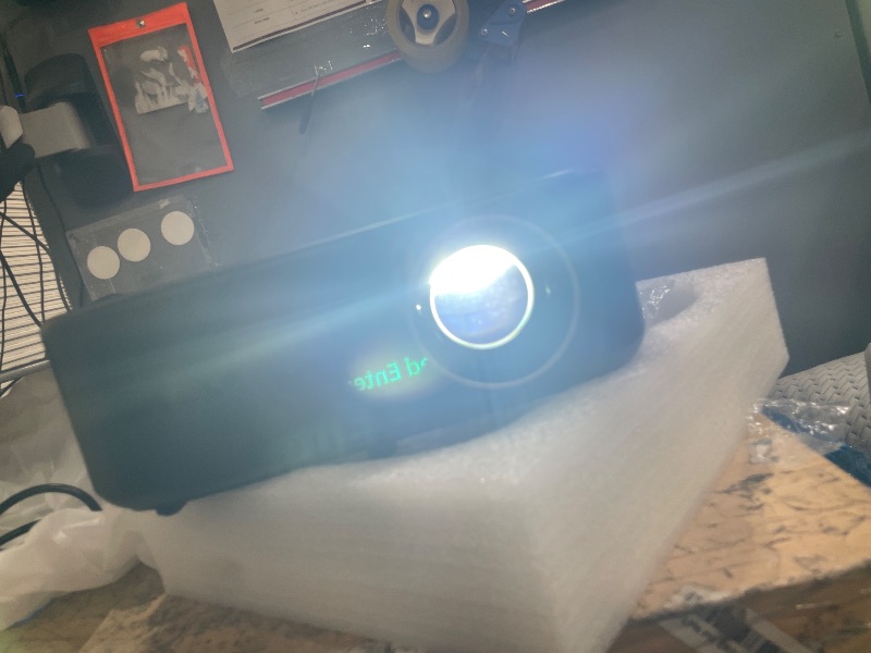 Photo 1 of [2000 ANSI/4K Support/DoIby Audio & 50W Speakers] Alvar Smart Projector with WiFi 6 and Bluetooth 5.3, NetfIix Certified outdoor movie projector, Auto Focus & Keystone, Native 1080P, Black