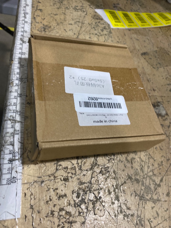 Photo 1 of SALUINOKI 1/4 Square Steel Plate Base 5x5 for Tile, Hot Rolled Weldable A36 Flat Metal Plate Sheet 5 inch with Holes 2 Pack