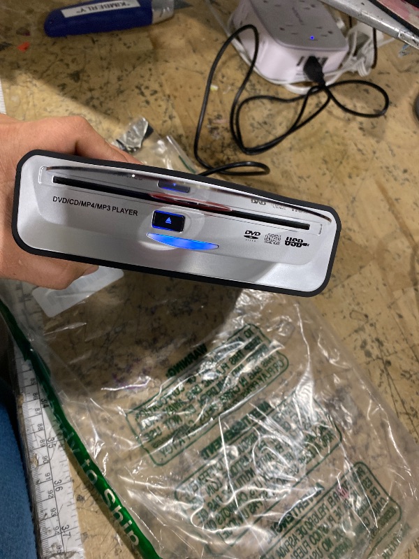 Photo 1 of POSSPO Jupiter USB CD Player for Car Auto, Portable External CD DVD Player, USB Plug & Play (No Decoder Needed), AUX Uses Decoder for Louder Clearer Sound, Anti-Skip, Seamless Track Playback, Resume