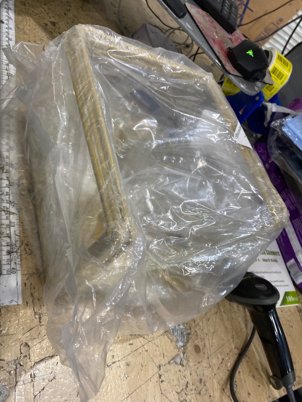 Photo 1 of **PLATE STANDS ONLY** GRETJOB 12 Pcs Pizza Pan Riser Stand Set, 4 Metal Pizza Table Stands + 4 Nonstick Pizza Pans + 4 Pie Servers, Gold Pizza Rack & Tray for Baking, Dessert, Cheese, Party, and Restaurant Use (Gold)