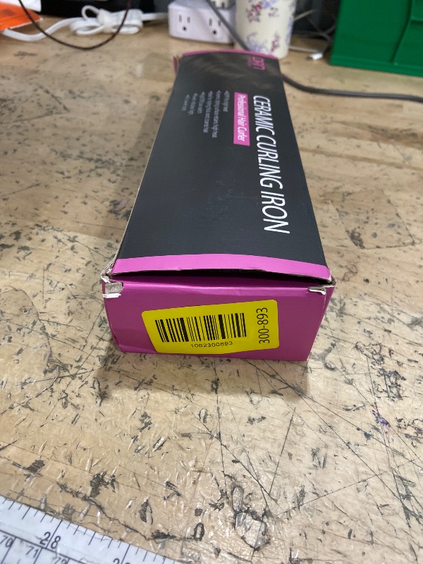 Photo 1 of DAN Technology Small Ceramic Curling Wand with Adjustable Temperature for Tight Curls on Short & Long Hair (3/8 Inch, 10MM)